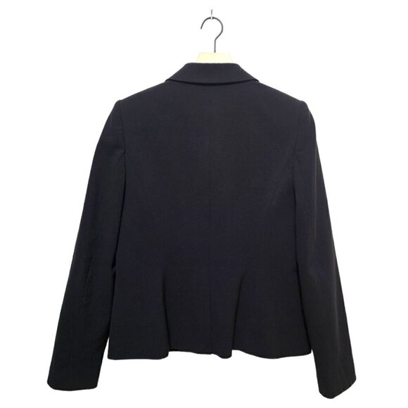 Calvin Klein Luxe Stretch 2 Button Notch Lapel Long Sleeve Blazer Sz 6 - Picture 4 of 8